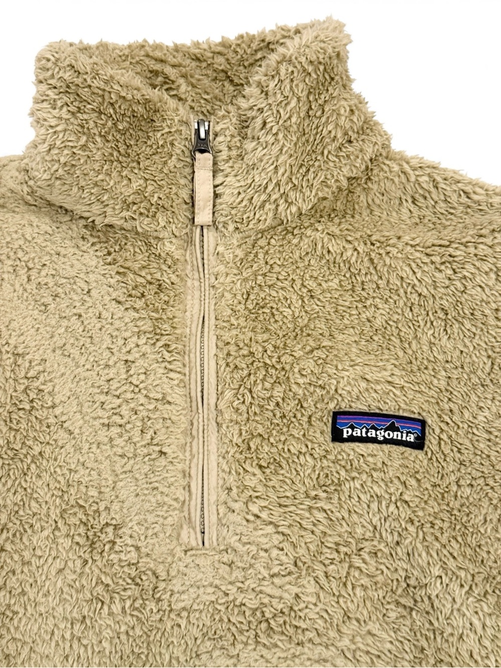 Patagonia Los Gatos 1/4-Zip Plush Cozy Pullover Top - Picture 4 of 9